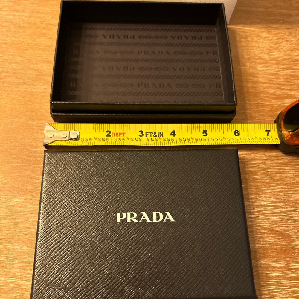 Prada Women’s Empty Small Wallet Gift Box & Bag